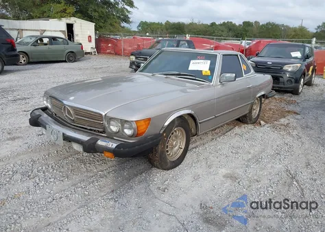 1985 Mercedes-Benz 380 Sl z USA, uszkodzony, nr VIN WDBBA45C9FA035136